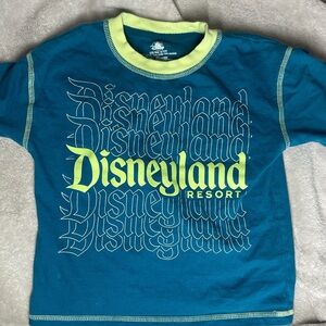Vintage Disneyland Crop Shirt Baby Tee Womens Size Small